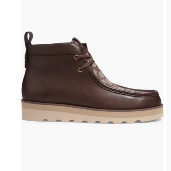 Coach Signature Jacquard Chukka Boot (Men) - Picture 3 of 4